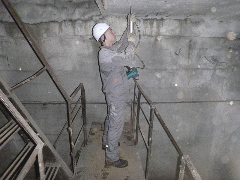 Обследование подземных конструкций и сооружений